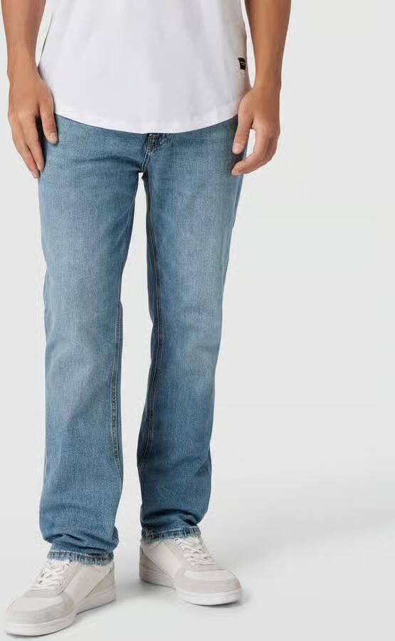 Jack & Jones Regular fit jeans JJICLARK in used-look stretchcomfort en lage taille - Foto 11