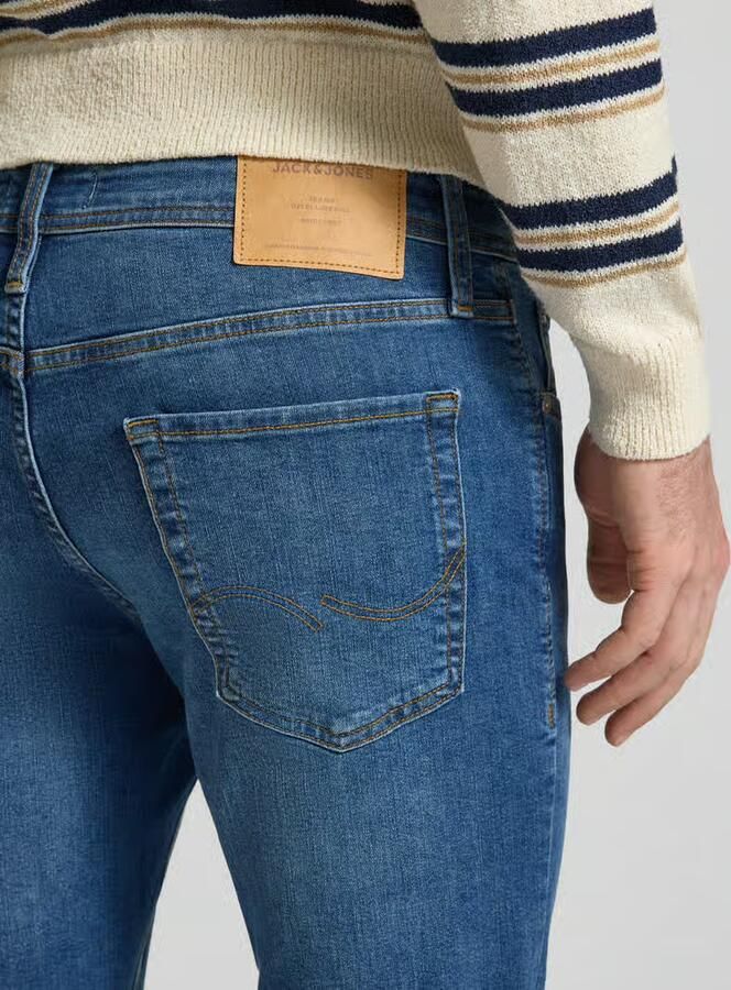 Jack & Jones Slim fit jeans JJIGLENN met used-look en stretchcomfort Slijtage-effecten modieus slim fit katoenmix - Foto 3