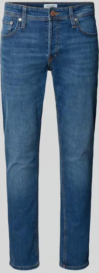 Jack & Jones Slim fit jeans JJIGLENN met used-look en stretchcomfort Slijtage-effecten modieus slim fit katoenmix - Foto 8