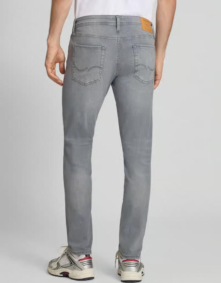 JACK & JONES JEANS INTELLIGENCE JJIGLENN JJORIGINAL slim fit jeans grijs - Foto 4