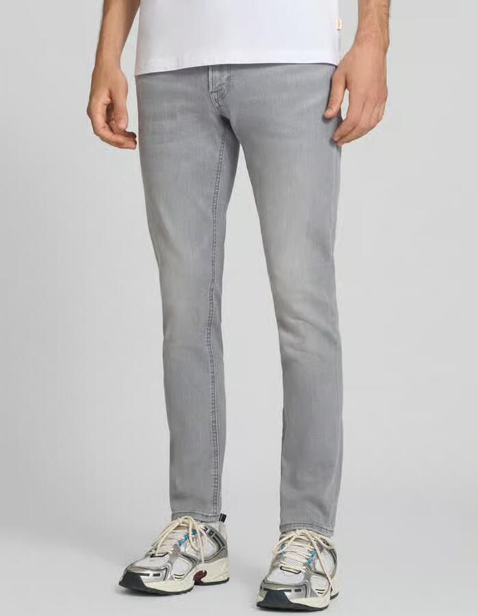 JACK & JONES JEANS INTELLIGENCE JJIGLENN JJORIGINAL slim fit jeans grijs - Foto 5