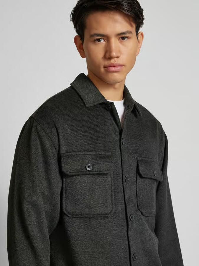 Jack & Jones Overhemd met lange mouwen JJEBRADLEY OLLIE OVERSHIRT LS NOOS - Foto 6