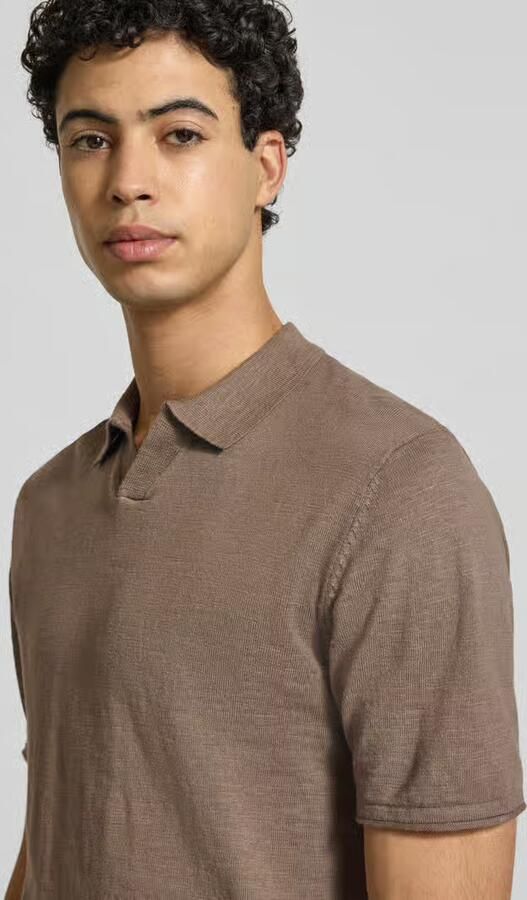 Jack & jones Slim fit poloshirt in gebreide look model 'Kane' - Foto 2
