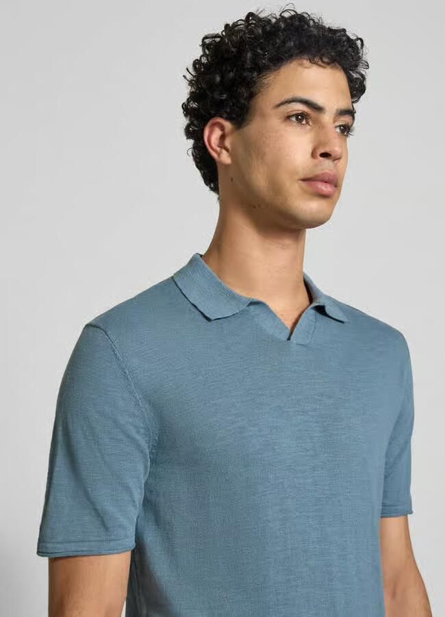 Jack & jones Slim fit poloshirt in gebreide look model 'Kane' - Foto 2