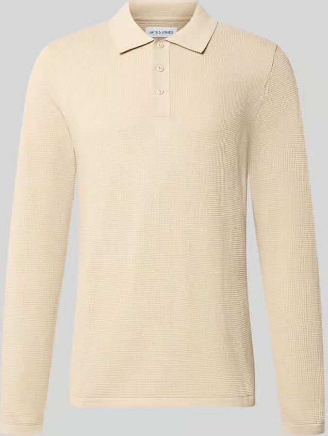 Jack & jones Slim Fit poloshirt met labeldetail model 'AUSTIN'