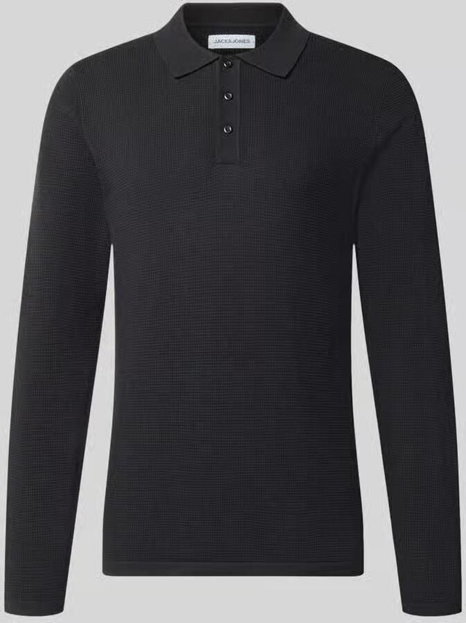 Jack & jones Slim Fit poloshirt met labeldetail model 'AUSTIN'