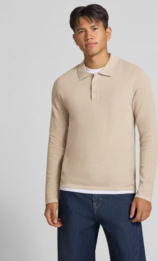Jack & jones Slim Fit poloshirt met labeldetail model 'AUSTIN' - Foto 6