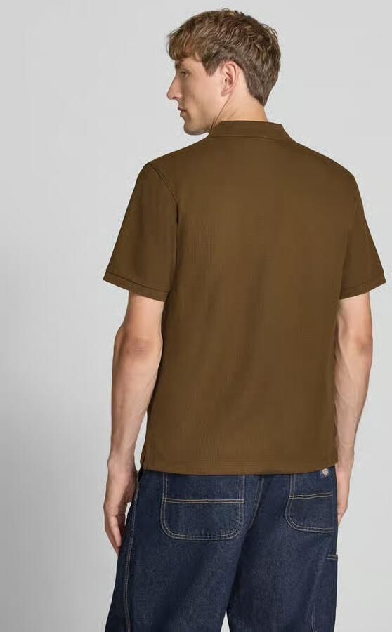 Jack & jones Slim Fit poloshirt met labelstitching model 'AUSTIN' - Foto 2