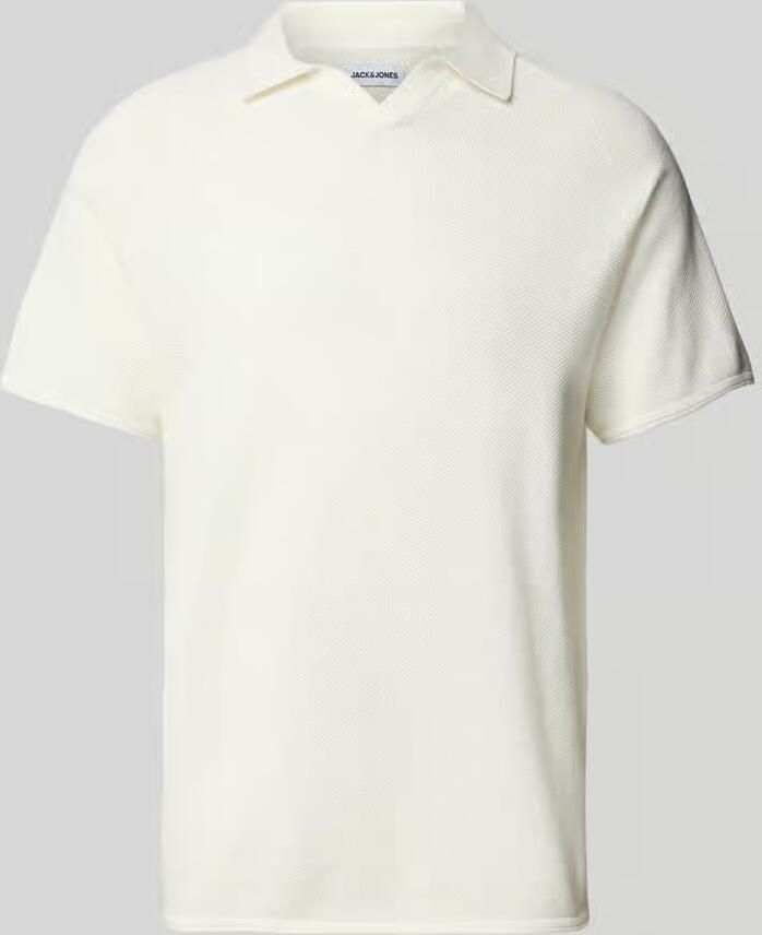 Jack & jones Slim fit poloshirt met structuurmotief model 'HILL KNIT' - Foto 2