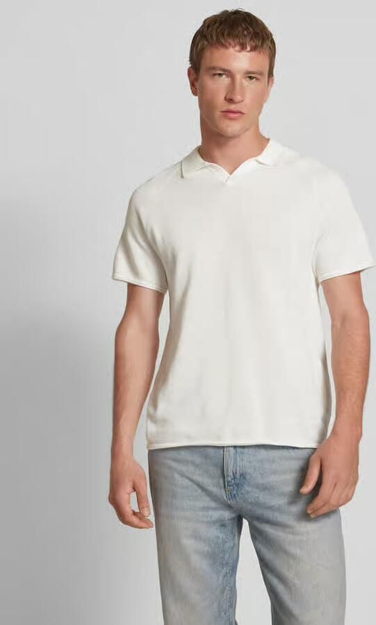 Jack & jones Slim fit poloshirt met structuurmotief model 'HILL KNIT' - Foto 3