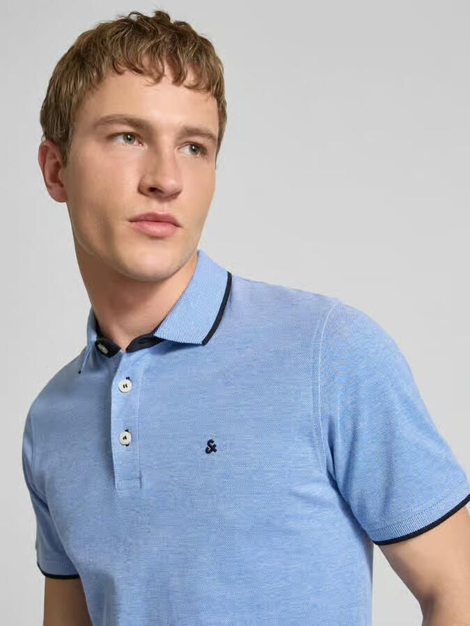 Jack & Jones Poloshirt JJEPAULOS Poloshirt met klassieke kraag en figuuraccentuerende vorm - Foto 7