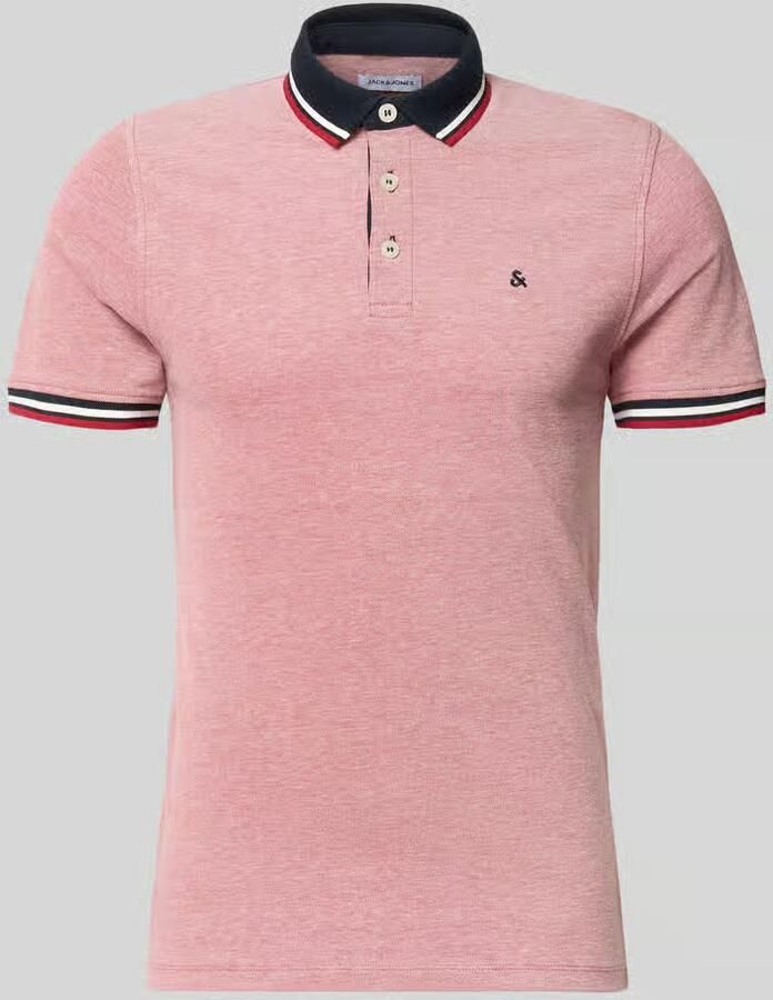 Jack & Jones Poloshirt JJEPAULOS Poloshirt met klassieke kraag en figuuraccentuerende vorm - Foto 5