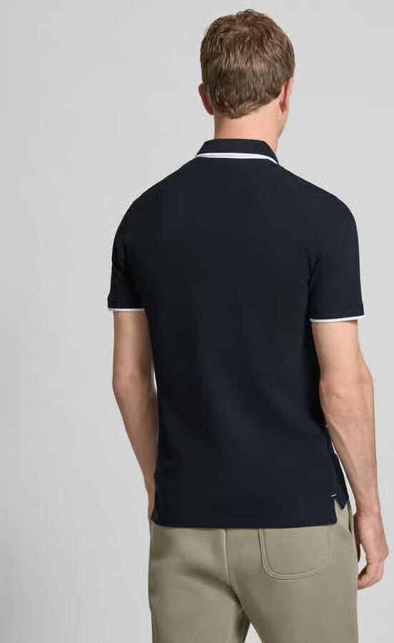 Jack & jones Slim fit Poloshirt met viscose Model 'Paulos'