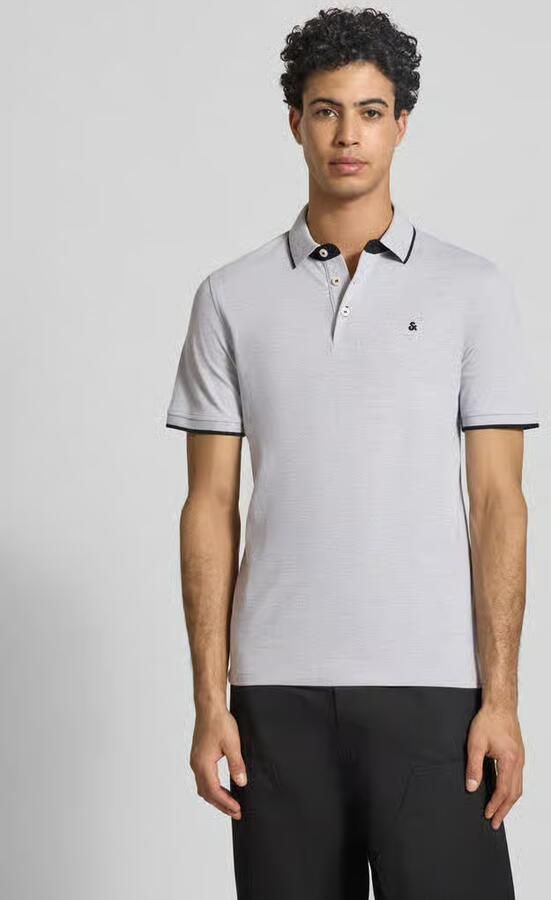 Jack & Jones Poloshirt JJEPAULOS Poloshirt met klassieke kraag en figuuraccentuerende vorm - Foto 12