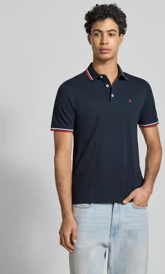 Jack & Jones Poloshirt JJEPAULOS Poloshirt met klassieke kraag en figuuraccentuerende vorm - Foto 8
