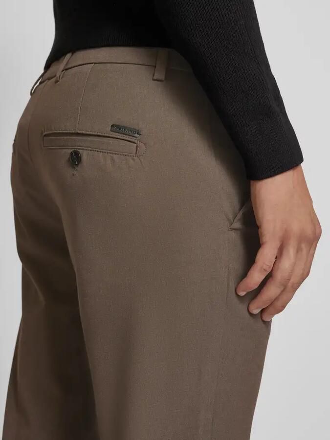 Jack & jones Slim fit stoffen broek met achterzakken model 'MARCO CONNOR' - Foto 7