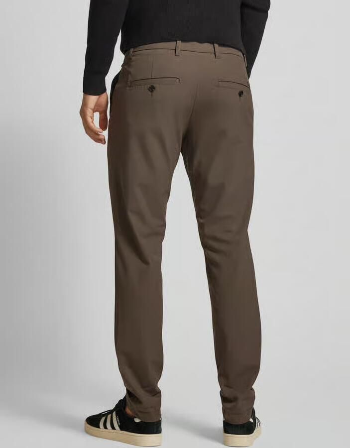 Jack & jones Slim fit stoffen broek met achterzakken model 'MARCO CONNOR' - Foto 5