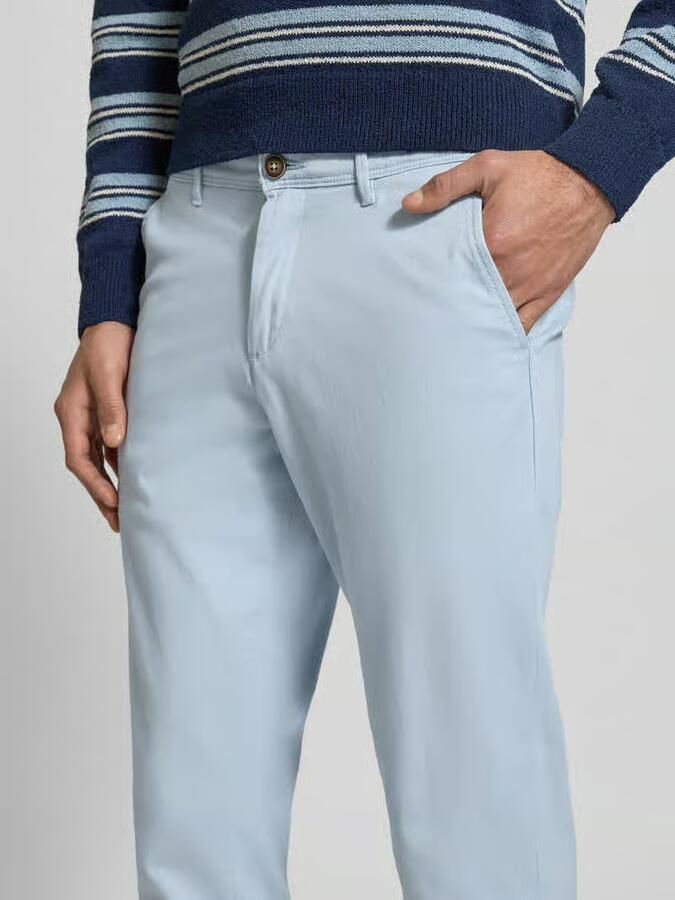 Jack & jones Slim fit stoffen broek met achterzakken model 'Marco'