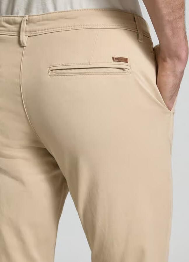 Jack & jones Slim fit chino met ceintuurlussen model 'MARCO BOWIE' - Foto 3