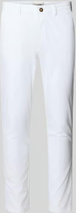 Jack & jones Slim fit chino in wit met steekzakken model 'MARCO BOWIE' - Foto 20