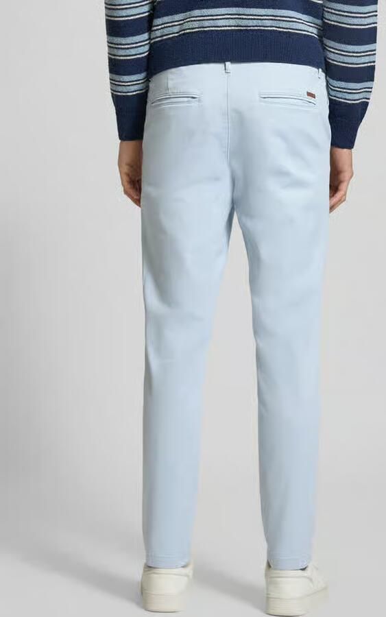 Jack & jones Slim fit stoffen broek met achterzakken Model 'Marco'