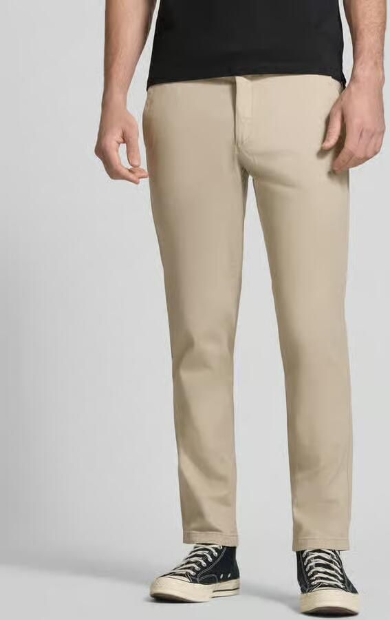 Jack & jones Slim fit stoffen broek met afneembare riem Model 'Marco' - Foto 3