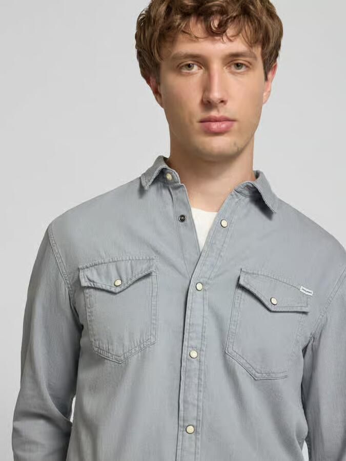 Jack & Jones Jeans overhemd JJESHERIDAN in workwear-stijl met robuuste katoenkwaliteit - Foto 4