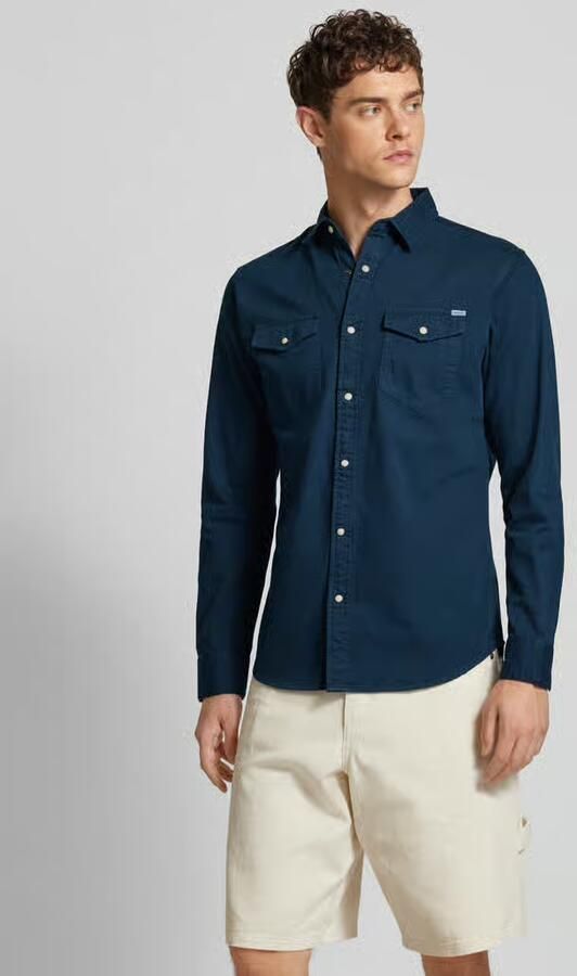 Jack & Jones Jeans overhemd JJESHERIDAN in workwear-stijl met robuuste katoenkwaliteit - Foto 12