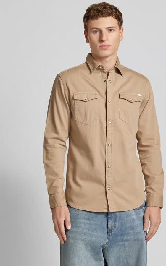 Jack & Jones Jeans overhemd JJESHERIDAN in workwear-stijl met robuuste katoenkwaliteit - Foto 12
