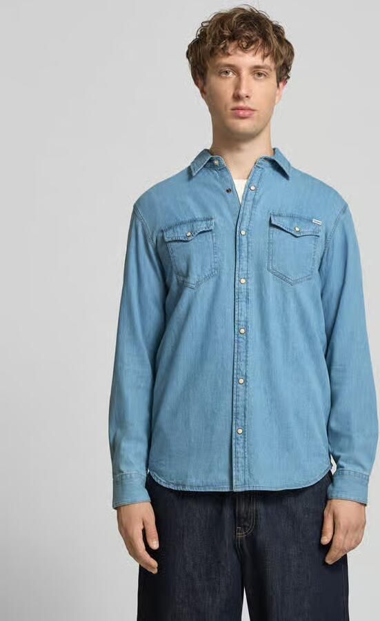 Jack & jones Overhemd Lange Mouw Jack & Jones 12138115 SHERIDAN-LIGHT BLUE - Foto 7