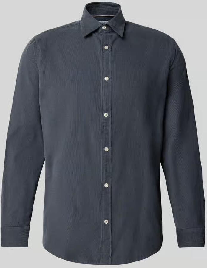 Jack & jones Slim vrijetijdsoverhemd van corduroy met kentkraag