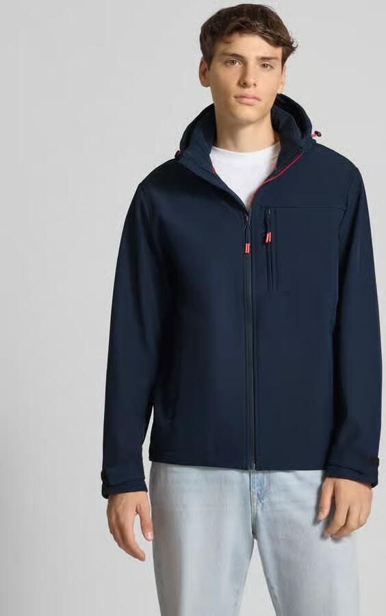 Jack & jones Softshell-jack met borstzak en mouwtrensjes - Foto 8