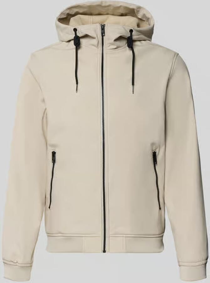 Jack & Jones Softshell-jack JJEBASIC met waterafstotende functie - Foto 3