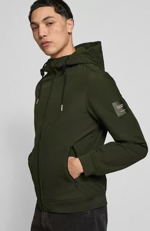 Jack & Jones Softshell-jack JJEBASIC met waterafstotende functie - Foto 10