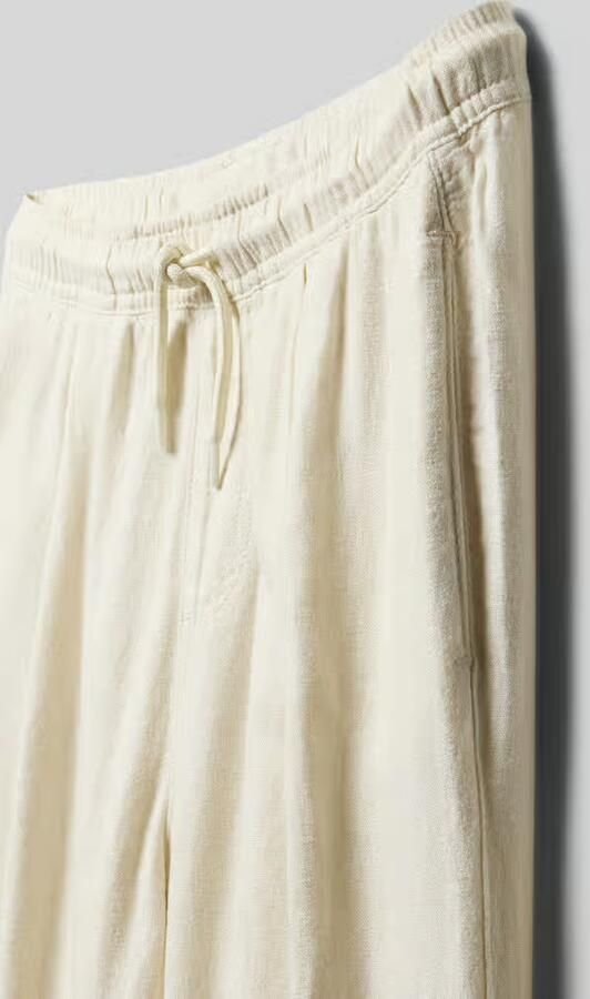 Jack & jones Stoffen broek van linnenmix met viscosemix model 'Bill'