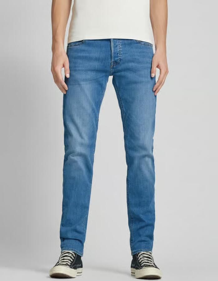 Jack & Jones Slim fit jeans JJIGLENN Slim-Fit met stretch en praktische 5-pocket-vorm - Foto 4