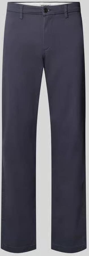 Jack & jones straight fit broek van katoenmix model 'Kane'