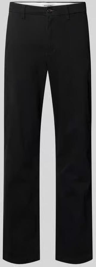 Jack & jones straight fit broek van katoenmix model 'Kane'