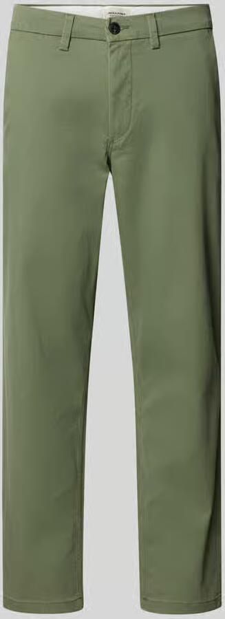 Jack & jones Straight fit chino met achterzakken model 'Stollie'