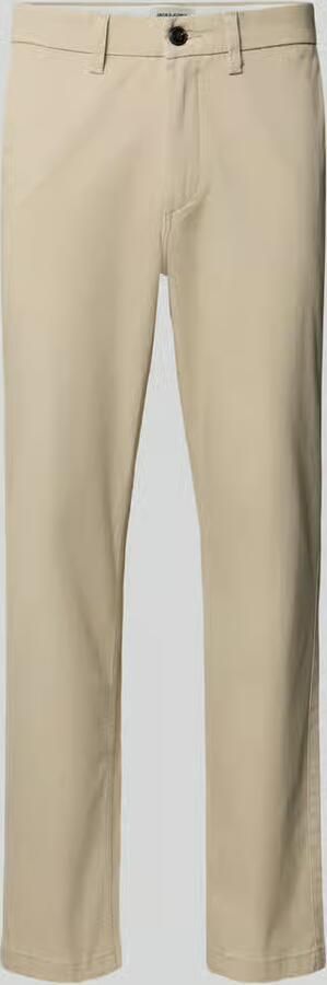 Jack & jones Straight fit chino met achterzakken model 'Stollie'