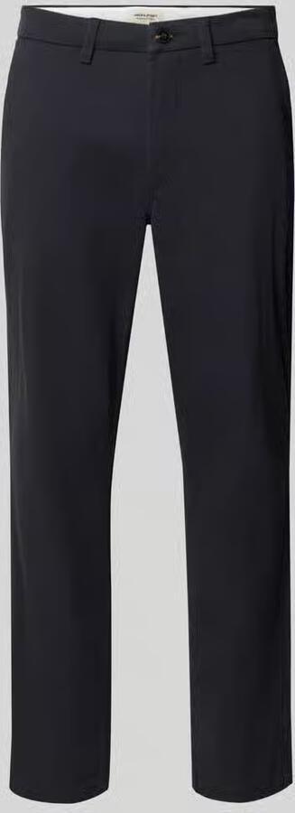 Jack & jones Straight fit chino met achterzakken model 'Stollie'