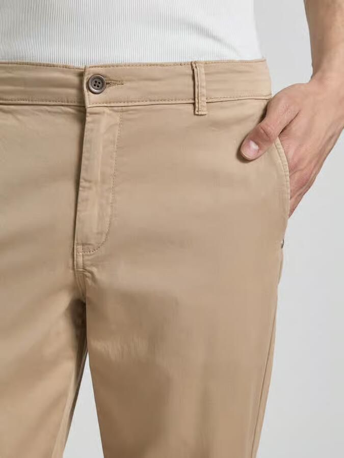 Jack & jones straight fit chino met steekzakken model 'Vance'