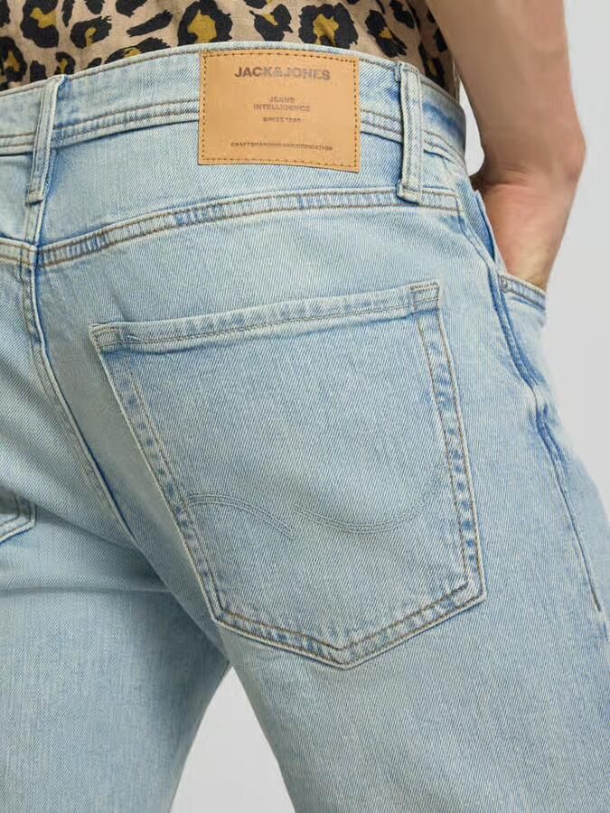 Jack & jones Straight fit Jeans van Katoenmix Model 'CLARK ORIGINAL' - Foto 2
