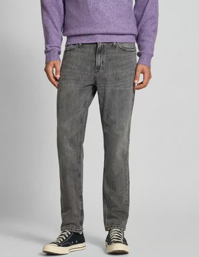 Jack & Jones Regular fit jeans JJICLARK in used-look stretchcomfort en lage taille - Foto 4