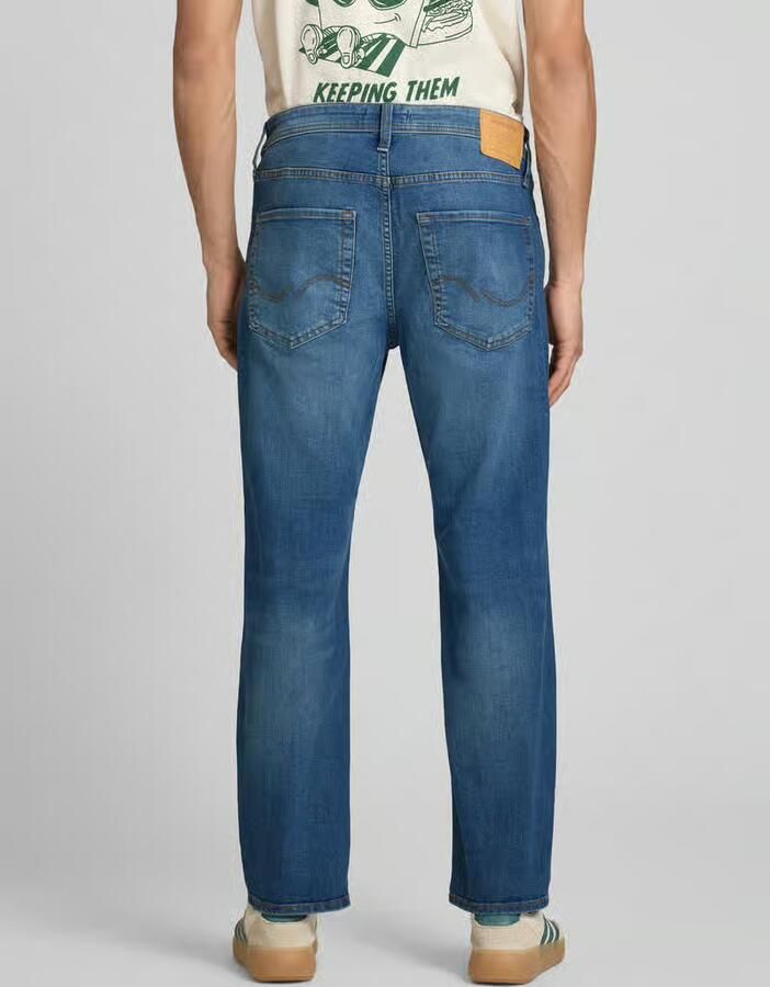 JACK & JONES JEANS INTELLIGENCE JJICLARK JJORIGINAL regular fit jeans blue denim - Foto 6