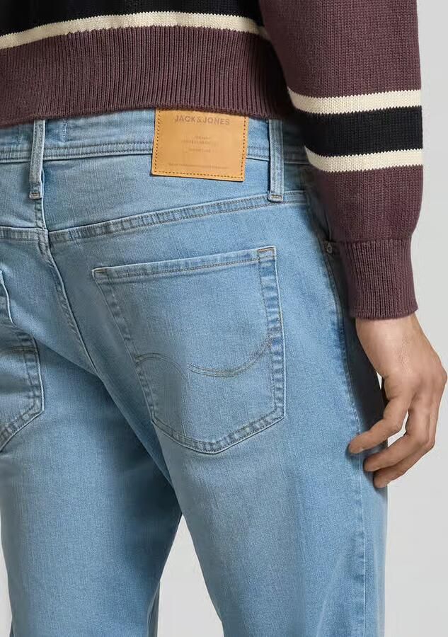 Jack & Jones Slim fit jeans JJIGLENN met used-look en stretchcomfort Slijtage-effecten modieus slim fit katoenmix - Foto 7