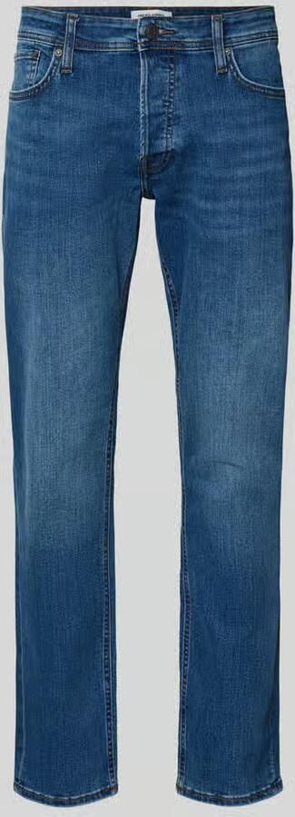 Jack & jones Straight fit jeans in 5-pocketmodel model 'Mike'