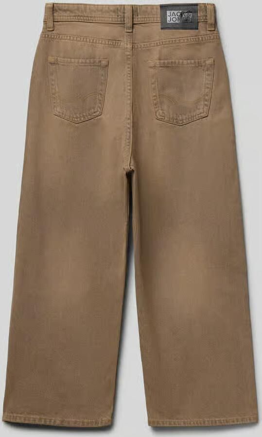 Jack & jones Straight fit jeans met logopatch model 'Iron'