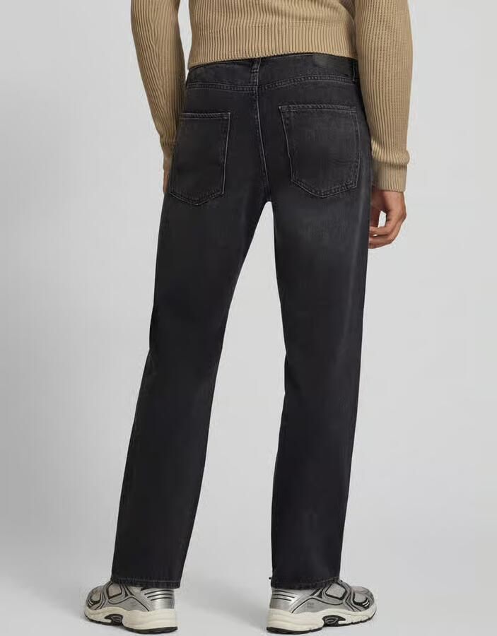 JACK & JONES JEANS INTELLIGENCE JJICHRIS JJORIGINAL regular fit jeans zwart - Foto 2