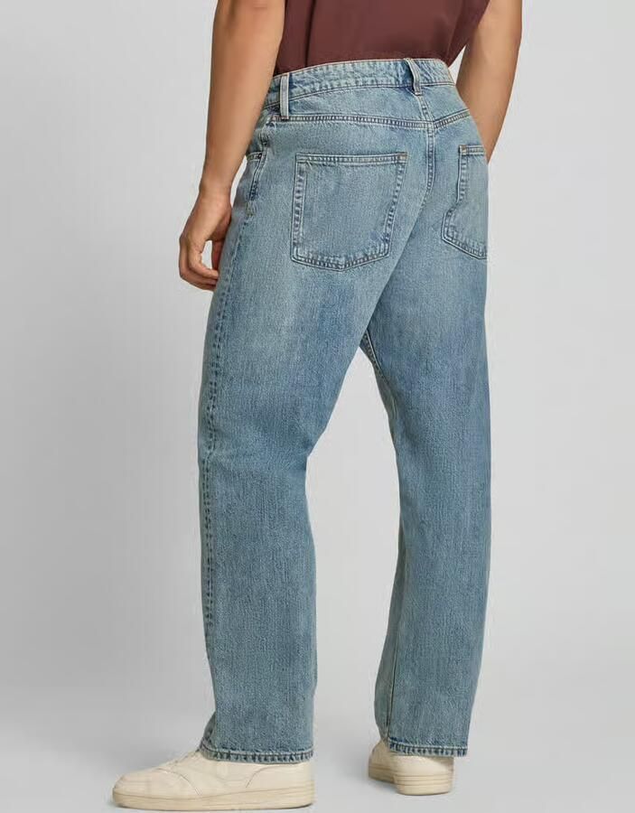 JACK & JONES JEANS INTELLIGENCE JJITED JJCLASSIC loose fit jeans light blue denim - Foto 5